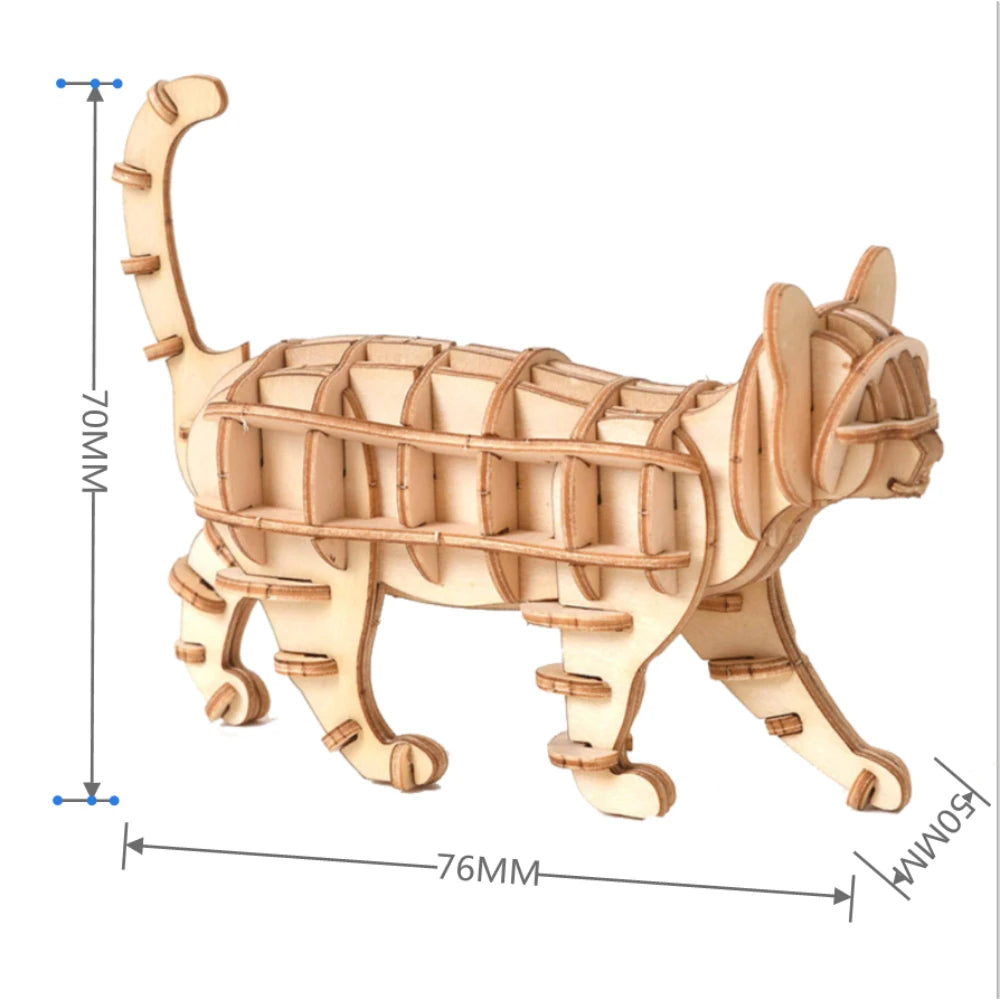 Chat - Maquette 3D